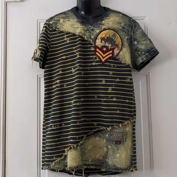 The Heritage by America 1776 Denim Distillery Men’s Shirt Tye Dye XL Cotton - Picture 1 of 10